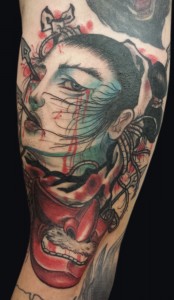 Sydney tattoo scene has a new visitor - London tattoo artist Ky Killjoy