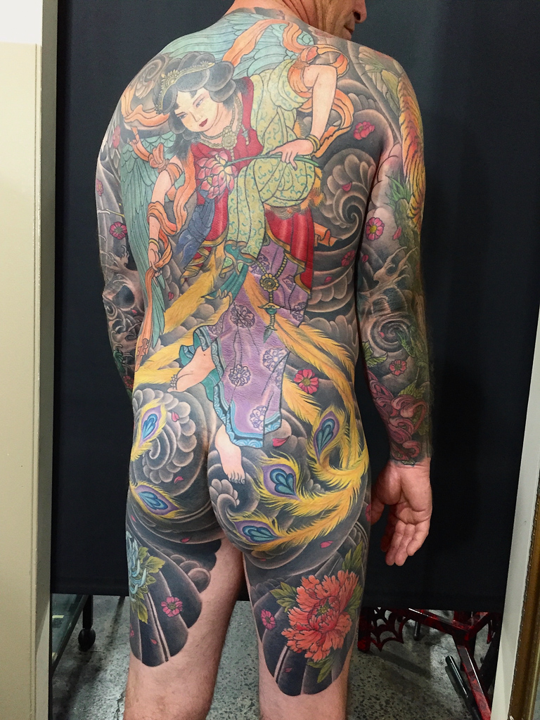 full back tenin japanese tattoo